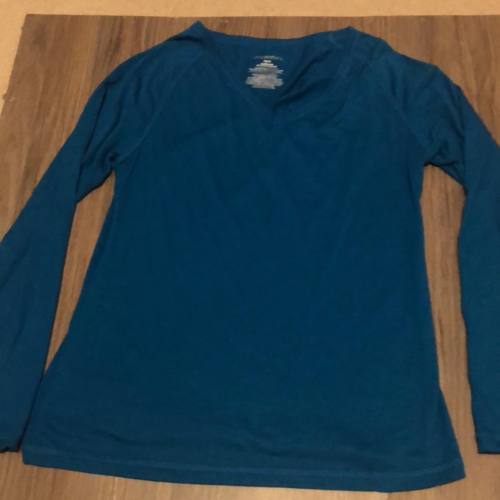 Blue Long Sleeve Shirt